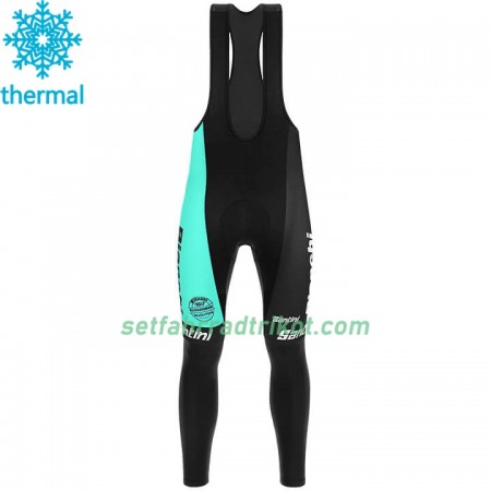 Lang Trägerhose 2020 Bianchi Countervail Winter Thermal Fleece N001